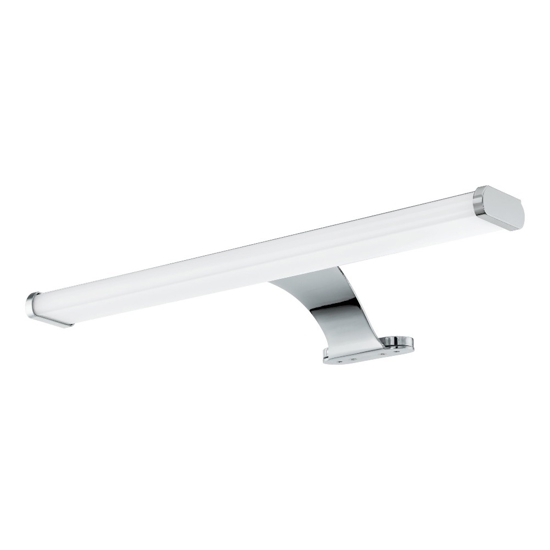 Vinchio eglo applique da bagno moderno per specchio led 3000k ip44