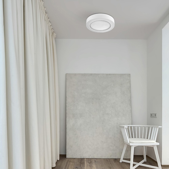 Plafoniera rotonda per cucina design minimal