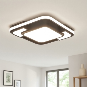 Plafoniera per cucina antracite led 30w 3000k