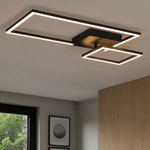 Plafoniera per cucina orientabile led 3000k rettangolare