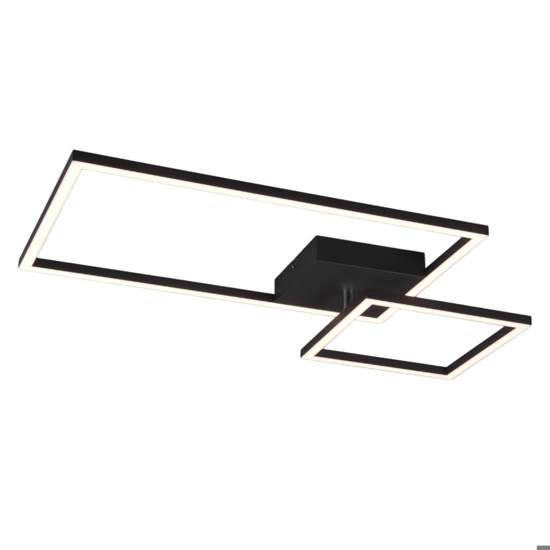 Plafoniera per cucina orientabile led 3000k rettangolare