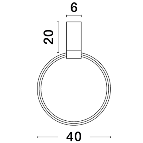 Plafoniera bianca da cucina led 3000k orientabile minimal