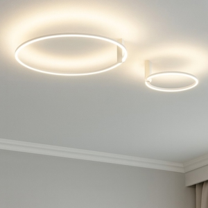Plafoniera da cucina moderna led 3000k cerchi orientabili