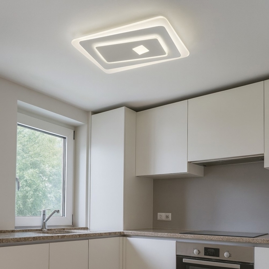 Vivida brighton plafoniera da cucina illuminazione led 3000k 4000k