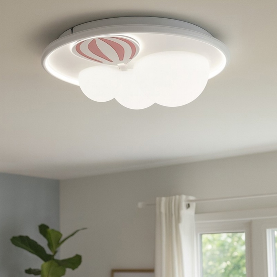 Plafoniera led da 3000k a 5700k dimmerabile per cameretta bambina