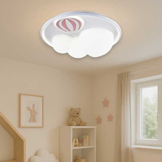 Plafoniera led da 3000k a 5700k dimmerabile per cameretta bambina