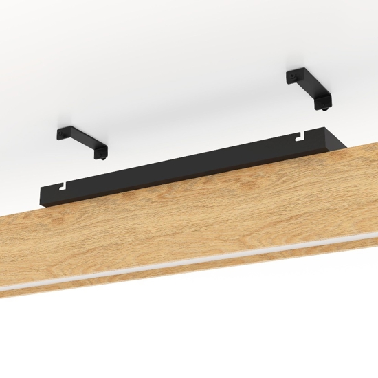 Anchorena z eglo plafoniera moderna in legno led rgb da 2700k a 6500k