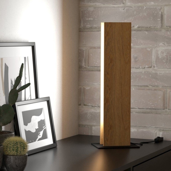Anchorena z eglo lampada da tavolo stile nordico led rgb da 2700k a 6500k