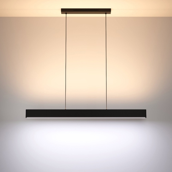 Andreas z eglo lampadario cucina rettangolare moderno led rgb da 2700k a 6500k