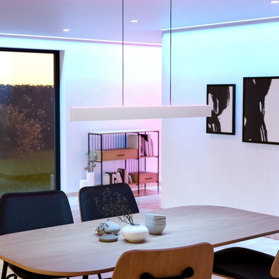 Andreas z eglo lampadario per cucina moderna grigio led rgb da 2700k a 6500k controllo remoto app