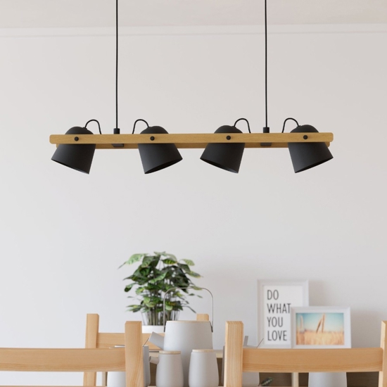 Hornwood z eglo lampadario da cucina orientabile led rgb da 2700k a 6500k