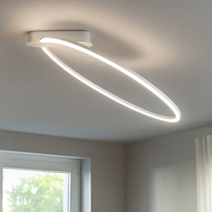 Plafoniera da cucina bianca led 30w 3000k