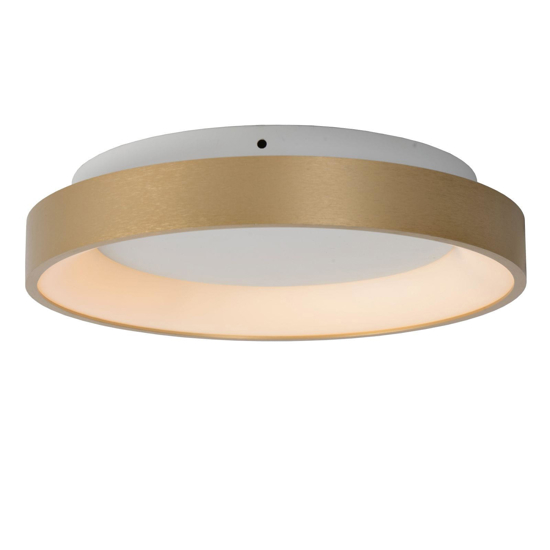 Plafoniera anello oro led 20w 2700k dimmerabile