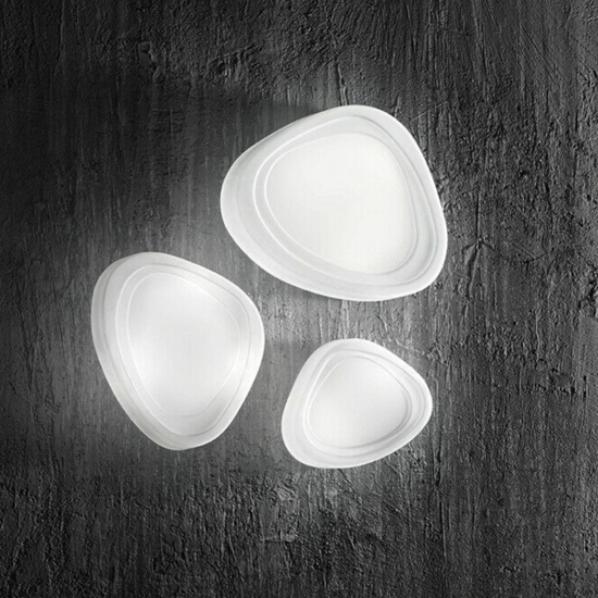 Mou perenz illuminazione plafoniera per cucina moderna design bianco