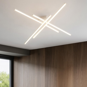 Plafoniera bianca led 58w cct perenz