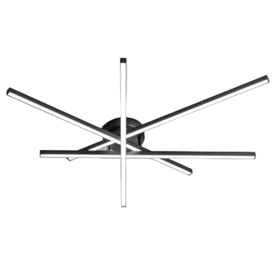 Syncro plafoniera da cucina perenz illuminazione led 58w cct design