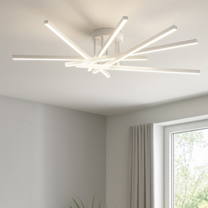 Plafoniera bianca led syncro perenz illuminazione led 70w cct