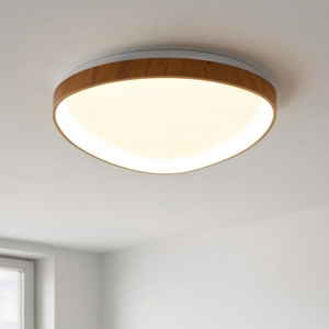 Plafoniera da cucina effetto legno led 2700k a 5000k con telecomando