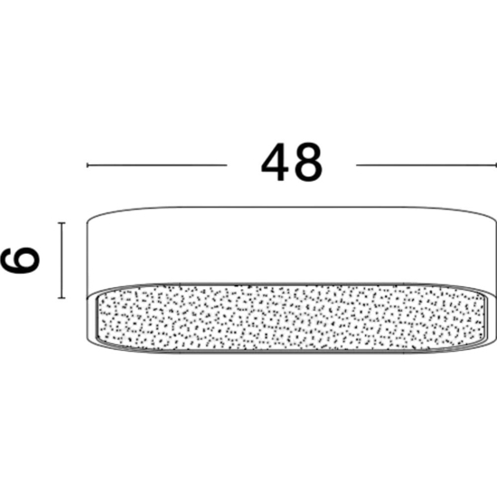 Plafoniera quadrata bianca led 30w 3000k per ufficio