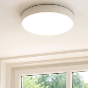 Gea luce plafoniera moderna led 60w 3000k circolare sottile