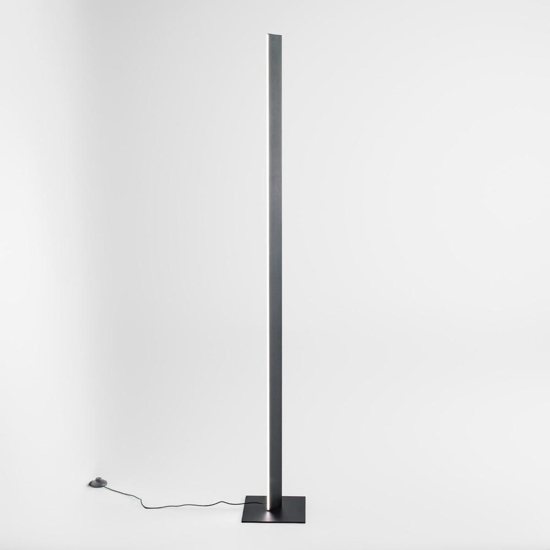 Eartha gea luce lampada da terra led 3000k nero opaco