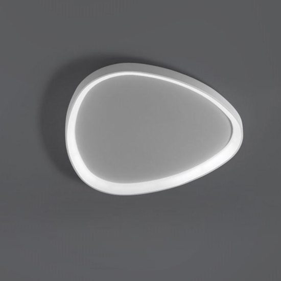 Lifering vivida plafoniera led bianca 3000k 4000k dimmerabile design minimal