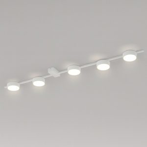 Plafoniera bianca design gx53 led
