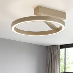Plafoniera rotonda sabbia led 33w 3000k 4000k vivida meridiana