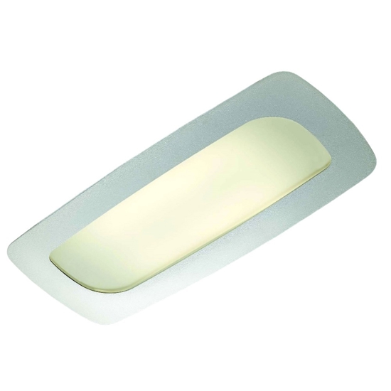 Plafoniera led 15w 3000k design moderna bianca