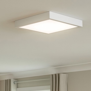 Plafoniera grande linea light box led bianca quadrata 43w 4000k