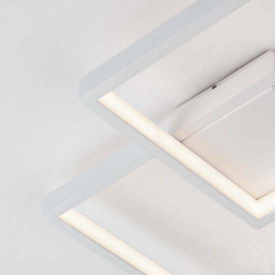 Plafoniera bianca led 19w 3000k