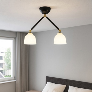 Miloox neoretro plafoniera da cucina luci orientabili