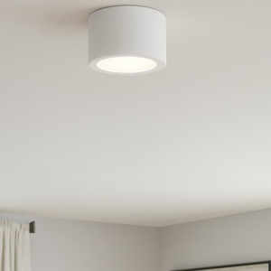 Plafoniera led 7w 3000k linea light box sr bianca rotonda
