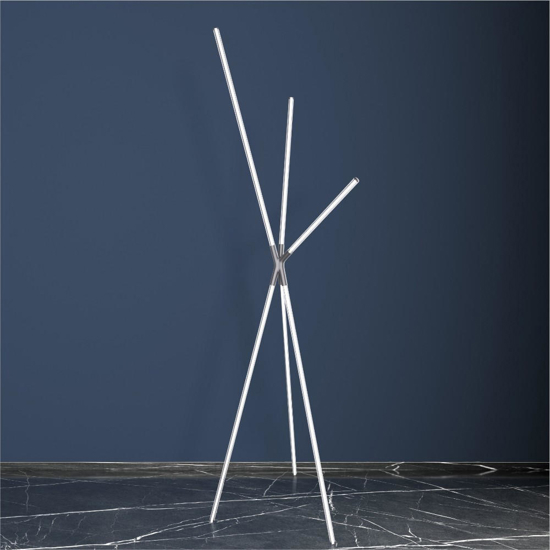 Lampada da terra design moderno minimalista led 3000k dimmerabile