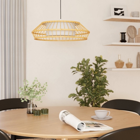 Yuku z eglo lampada a sospensione per cucina stile nordico led rgb da 2700k a 6500k
