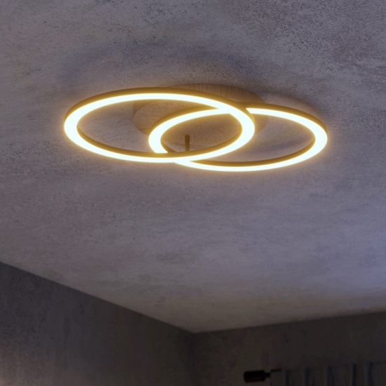 Lomaltas z eglo plafoniera moderna dimmerabile led da 2700k a 6500k