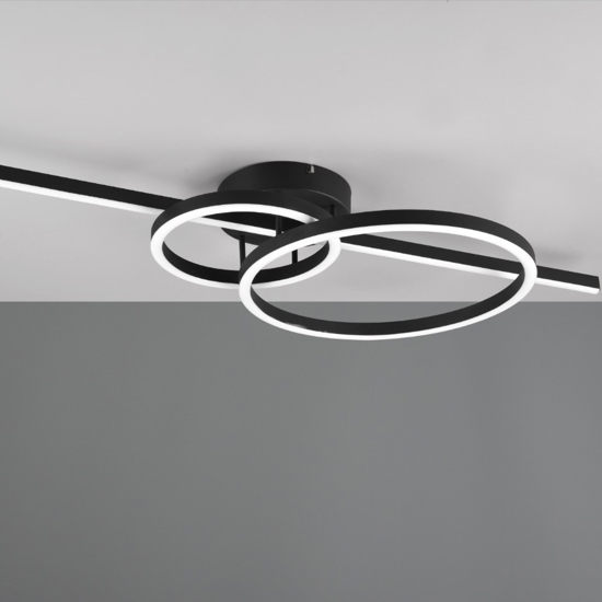 Plafoniera per soggiorno design led da 2700k a 6000k moderna