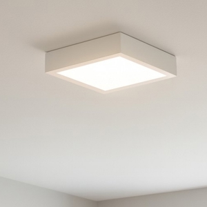 Box sq linea light plafoniera led 17w 4000k quadrata bianca