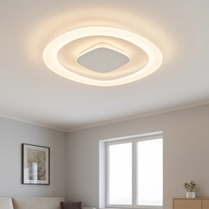 Linea light antigua s plafoniera led 19w 3000k da cucina 40cm