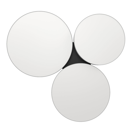 Barbano z eglo plafoniera moderna colore grigio led rgb da 2700k a 6500k