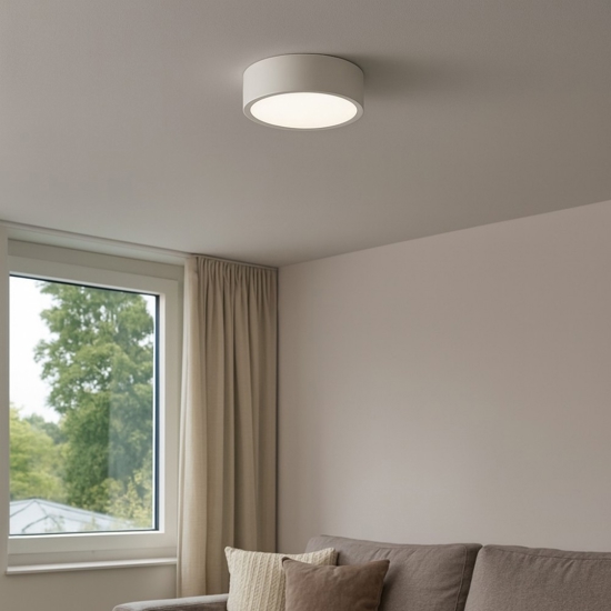 Box sr linea light plafoniera bianca led 4000k