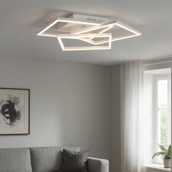 Plafoniera da cucina led 28w con telecomando