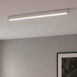 Plafoniera 92 cm bianca led 16w 3000k 92 cm moderna