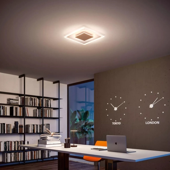Aruba s linea light plafoniera led 19w 3000k oro