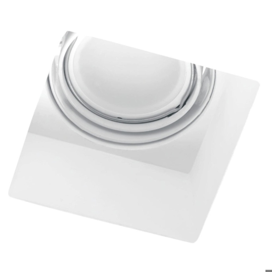 Sforzin attica faretto da incasso a soffitto gesso quadrato