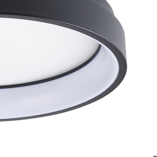 Marghera z eglo plafoniera rotonda dimmerabile led rgb cct 2700k a 6500k