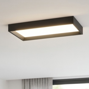 Visualizza i dettagli per Plafoniera led 3000k nera rettnagolare linea light tara Plafoniera led 3000k nera rettnagolare linea light tara
