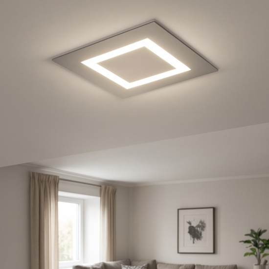 Toplight carpet moderna plafoniera 62w grigio