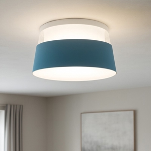 Oxygen celeste stilnovo plafoniera dimmerabile 36w 3000k moderna