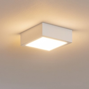 Linea light plafoniera bianca box sq quadrata led 7w 3000k